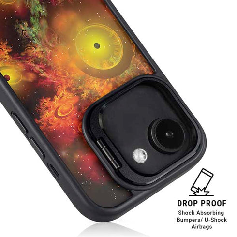 StockTrek Colorful Nebulae and Interstellar Matter iPhone 16e Kickstand Case
