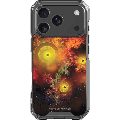 StockTrek Colorful Nebulae and Interstellar Matter iPhone 18 Pro Clear Case
