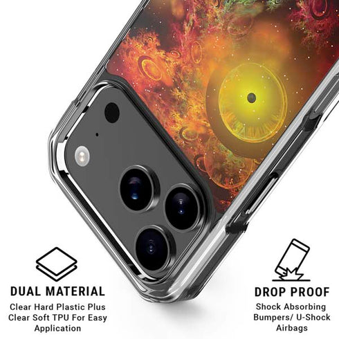 StockTrek Colorful Nebulae and Interstellar Matter iPhone 18 Pro Clear Case