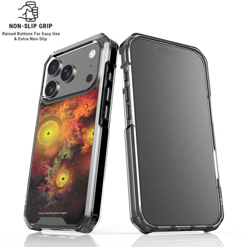 StockTrek Colorful Nebulae and Interstellar Matter iPhone 18 Pro Clear Case