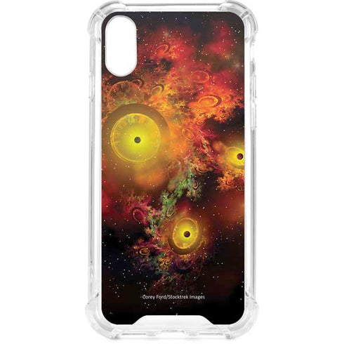 StockTrek Colorful Nebulae and Interstellar Matter iPhone XS Clear Case