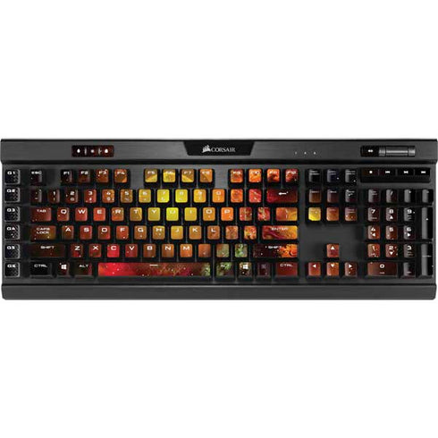 StockTrek Colorful Nebulae and Interstellar Matter K95 RGB PLATINUM Mechanical Gaming Keyboard Skin