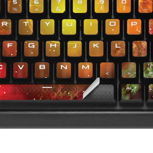 StockTrek Colorful Nebulae and Interstellar Matter K95 RGB PLATINUM Mechanical Gaming Keyboard Skin