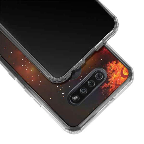 StockTrek Colorful Nebulae and Interstellar Matter LG K51/Q51 Clear Case