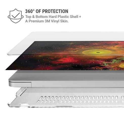 StockTrek Colorful Nebulae and Interstellar Matter MacBook Pro 14in (2021-24) Case plus Skin
