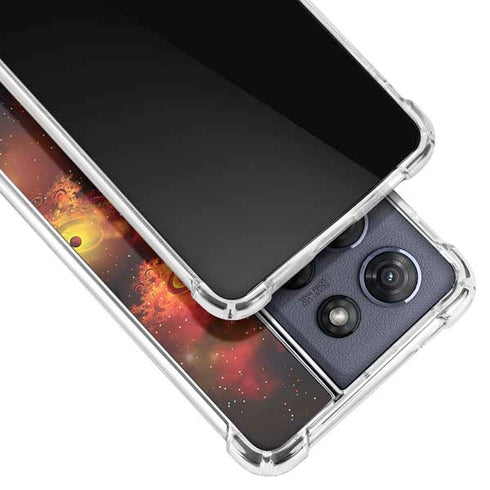 StockTrek Colorful Nebulae and Interstellar Matter Moto G 5G (2025) Clear Case