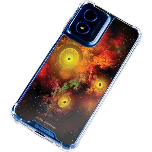 StockTrek Colorful Nebulae and Interstellar Matter Moto G 5G (2024) Clear Case