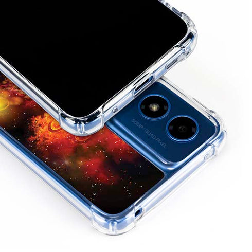 StockTrek Colorful Nebulae and Interstellar Matter Moto G 5G (2024) Clear Case