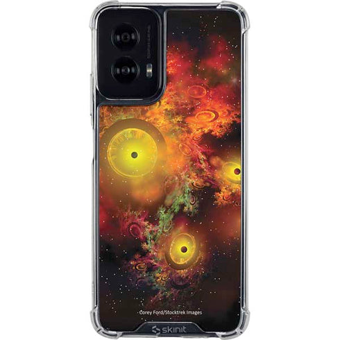StockTrek Colorful Nebulae and Interstellar Matter Moto G Power 5G (2024) Clear Case