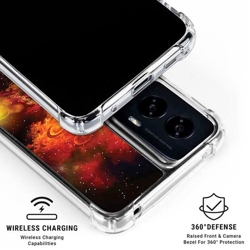 StockTrek Colorful Nebulae and Interstellar Matter Moto G Power 5G (2024) Clear Case