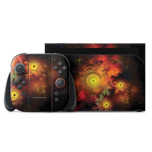 StockTrek Colorful Nebulae and Interstellar Matter Nintendo Switch 2 (2025) with Joy-Con Skin
