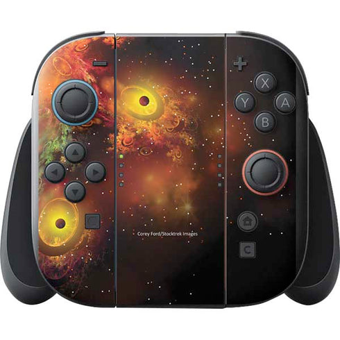 StockTrek Colorful Nebulae and Interstellar Matter Nintendo Switch 2 (2025) with Joy-Con Skin