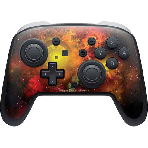 StockTrek Colorful Nebulae and Interstellar Matter Nintendo Switch 2 (2025) Pro Controller Skin