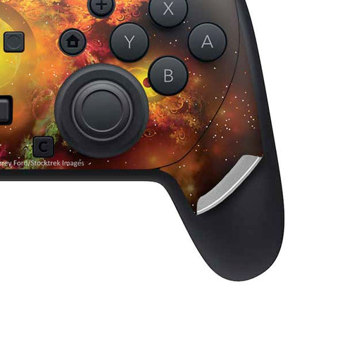 StockTrek Colorful Nebulae and Interstellar Matter Nintendo Switch 2 (2025) Pro Controller Skin