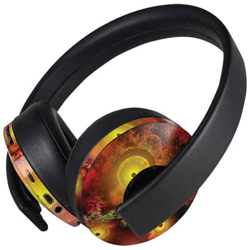 StockTrek Colorful Nebulae and Interstellar Matter PlayStation 4 Gold Wireless Headset Skin