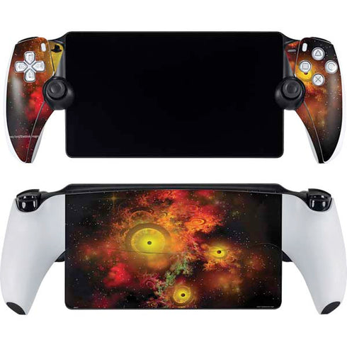StockTrek Colorful Nebulae and Interstellar Matter PlayStation Portal Remote Player Skin
