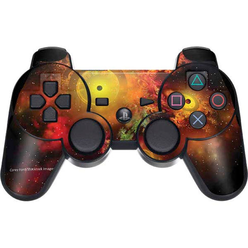 StockTrek Colorful Nebulae and Interstellar Matter PS3 Dual Shock wireless controller Skin