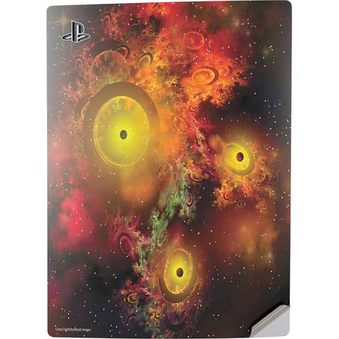 StockTrek Colorful Nebulae and Interstellar Matter PS5 Digital Edition Console Skin
