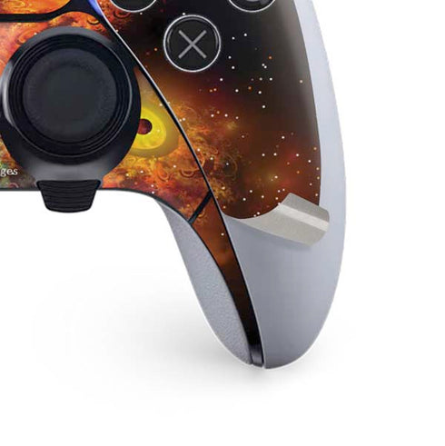 StockTrek Colorful Nebulae and Interstellar Matter PS5 DualSense Edge Pro Controller Skin