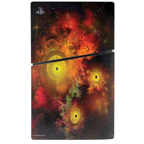 StockTrek Colorful Nebulae and Interstellar Matter PS5 Slim Digital Edition Bundle Skin
