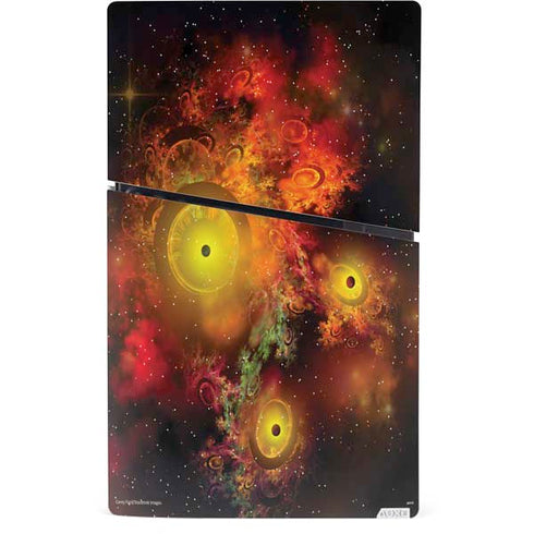 StockTrek Colorful Nebulae and Interstellar Matter PS5 Slim Digital Edition Bundle Skin