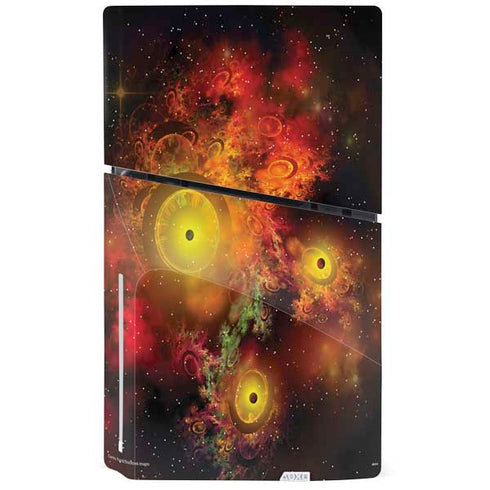 StockTrek Colorful Nebulae and Interstellar Matter PS5 Slim Disk Bundle Skin
