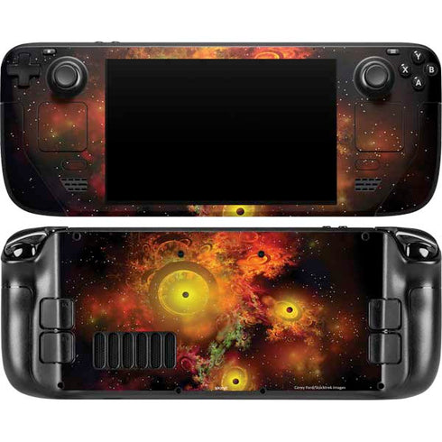 StockTrek Colorful Nebulae and Interstellar Matter Steam Deck Handheld Gaming Computer OLED Skin