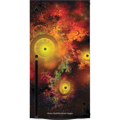 StockTrek Colorful Nebulae and Interstellar Matter Xbox Series X Console Skin