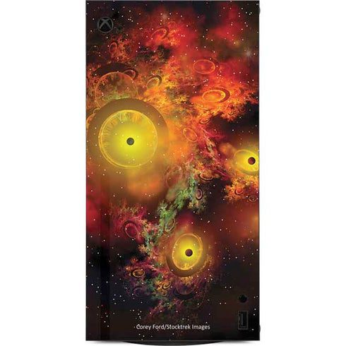 StockTrek Colorful Nebulae and Interstellar Matter XBox Series X Digital Edition Console Skin