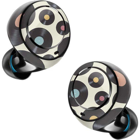 Colorful Records Amazon Echo Buds Skin