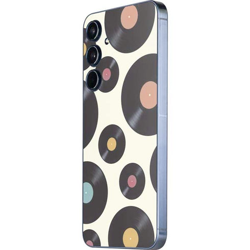 Colorful Records Galaxy A35 5G Skin