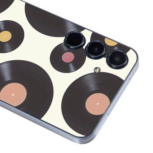 Colorful Records Galaxy A35 5G Skin