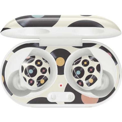 Colorful Records Galaxy Buds Plus Skin