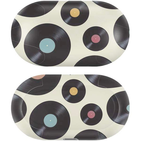 Colorful Records Galaxy Buds Plus Skin