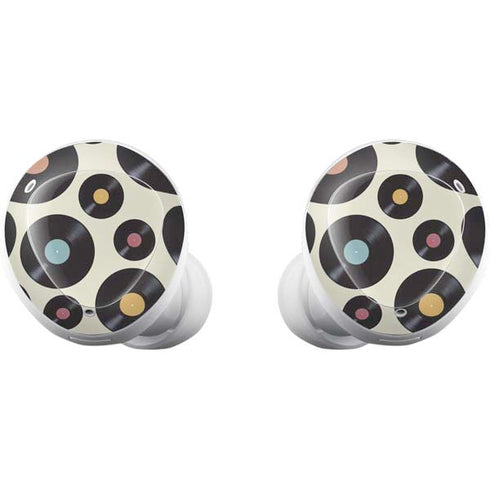 Colorful Records Galaxy Buds Plus Skin
