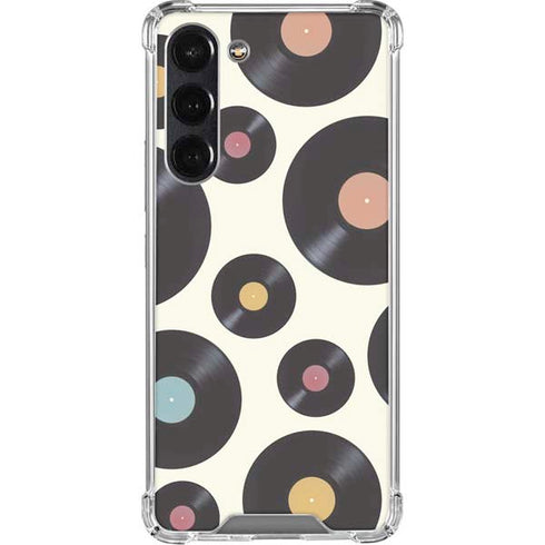 Colorful Records Galaxy S24 FE Clear Case