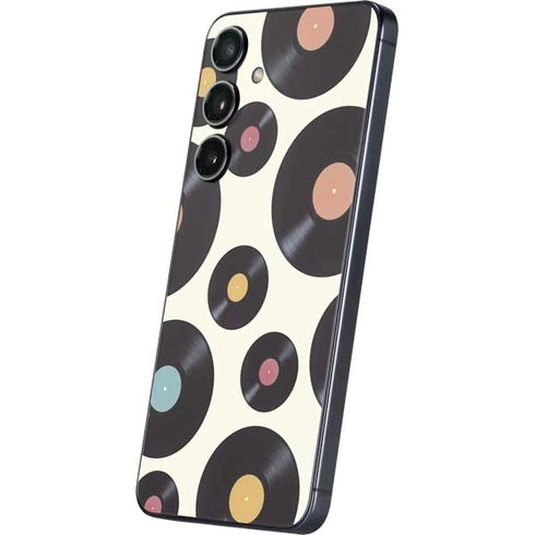 Colorful Records Galaxy S24 Skin