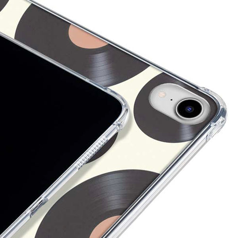 Colorful Records iPad 11th Gen (2025) Clear Case