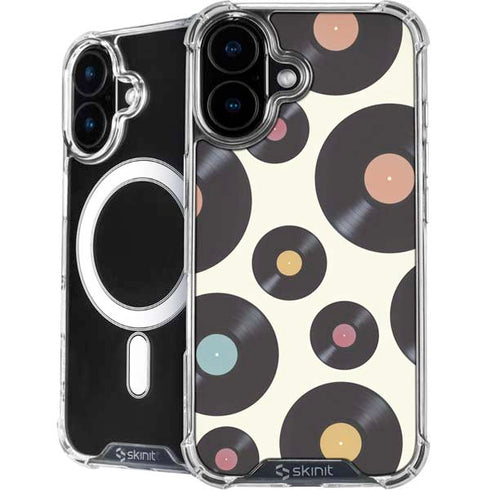 Colorful Records iPhone 16 MagSafe Case