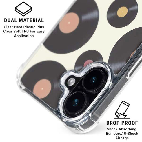 Colorful Records iPhone 16 MagSafe Case