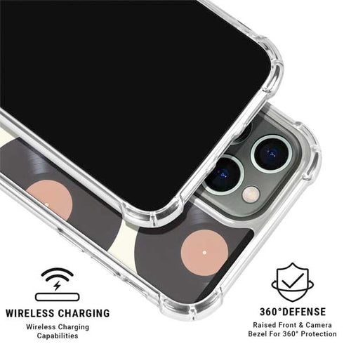 Colorful Records iPhone 16 Pro Clear Case