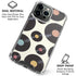 Colorful Records iPhone 16 Pro Max Clear Case