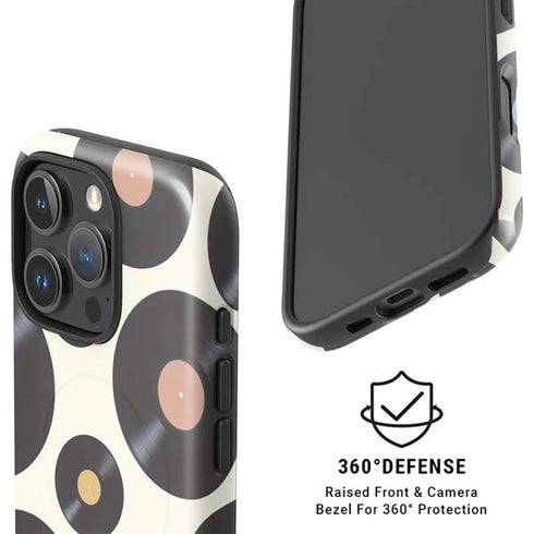 Colorful Records iPhone 16 Pro Max Magsafe Impact Case