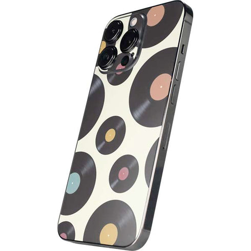 Colorful Records iPhone 16 Pro Skin