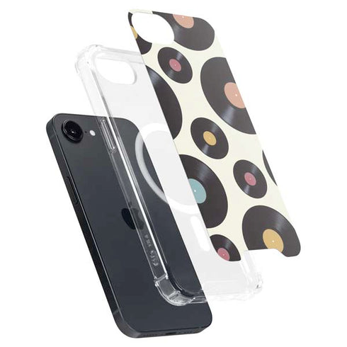 Colorful Records iPhone 16e MagSafe Case