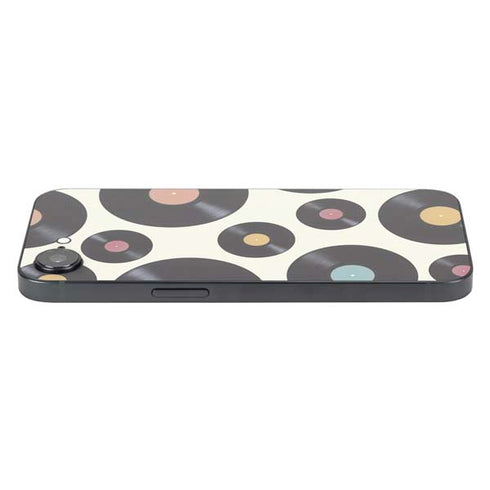 Colorful Records iPhone 16e Skin