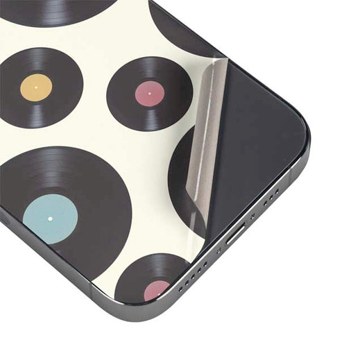 Colorful Records iPhone 16e Skin