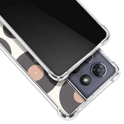 Colorful Records Moto G Power 5G (2025) Clear Case