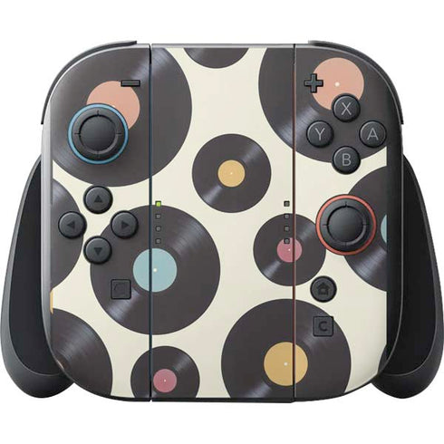 Colorful Records Nintendo Switch 2 (2025) with Joy-Con Skin