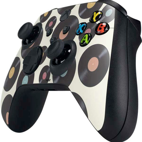 Colorful Records Xbox Series X Controller Skin